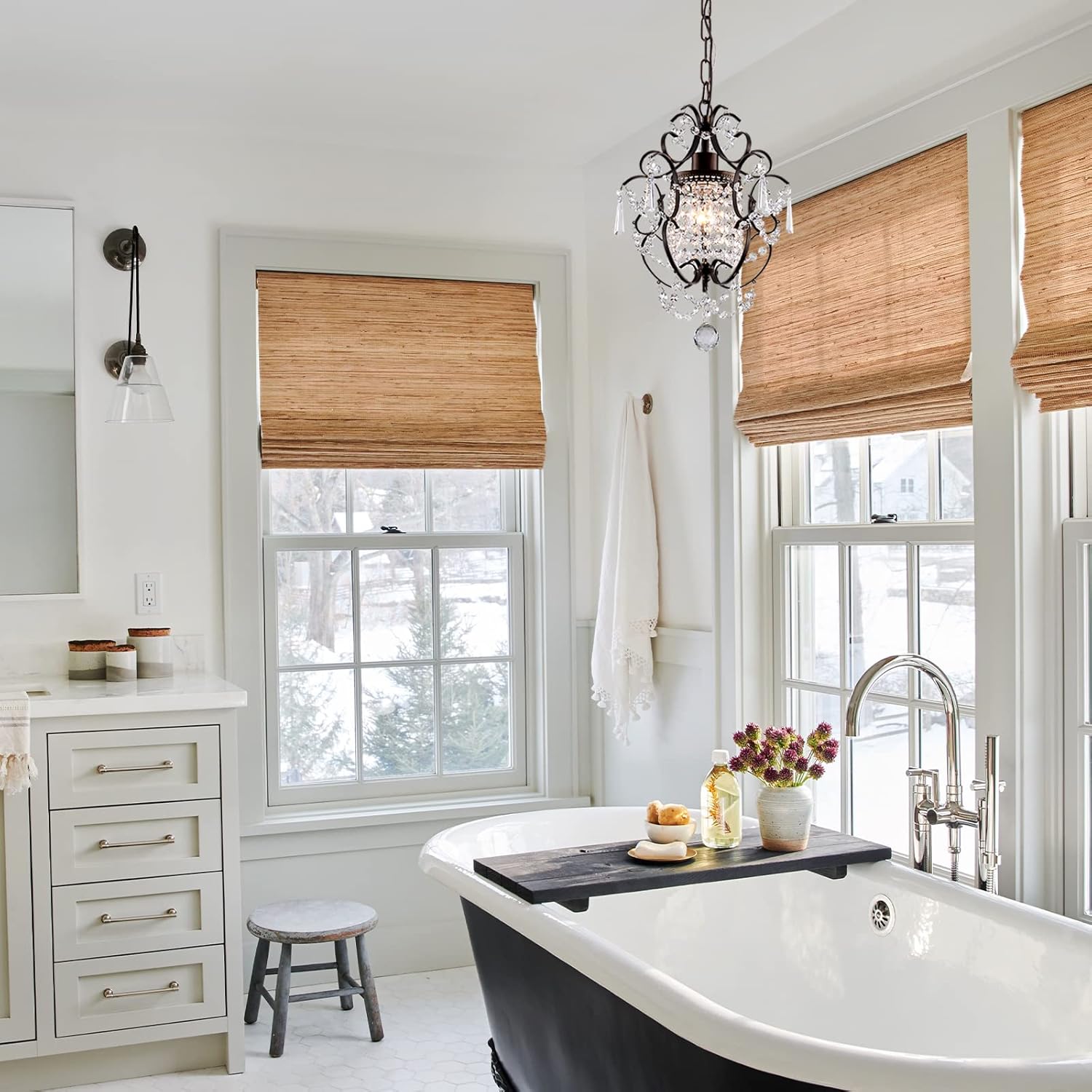 Modern Mini Crystal Pendant Light